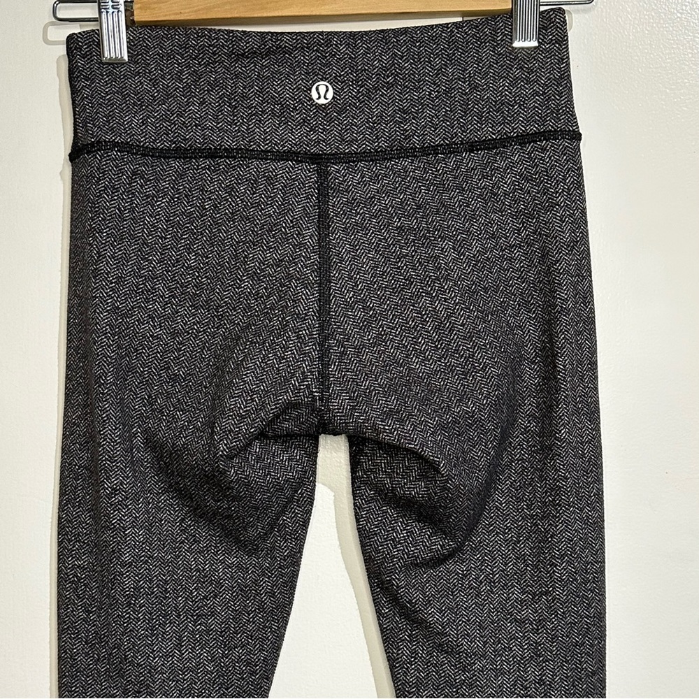 Lululemon Herringbone leggings grey size 4
